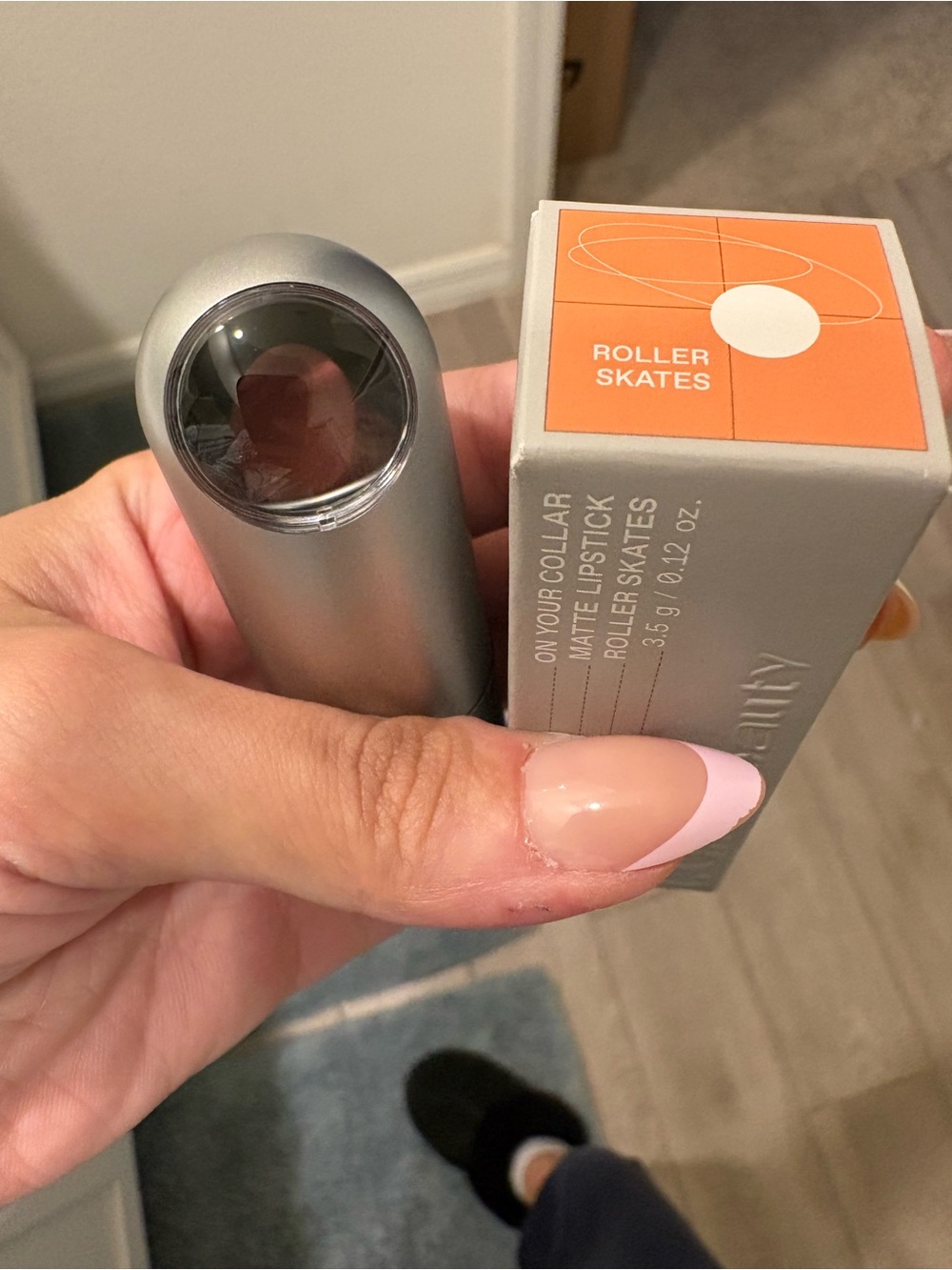 R.E.M Matte Lipstick - 'Roller Skates' Orange Shade